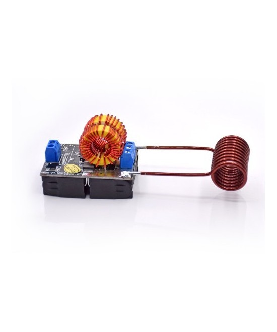 Calentamiento por  induccion electromagnetica tesla Jacobs Ladde 5v-12v