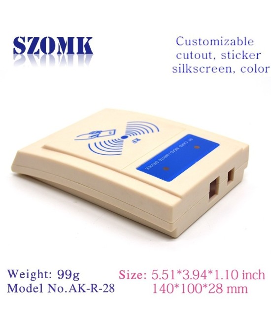 Caja plastica 140*100*28mm