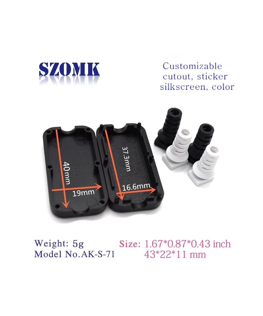 Caja plastica 140*100*28mm