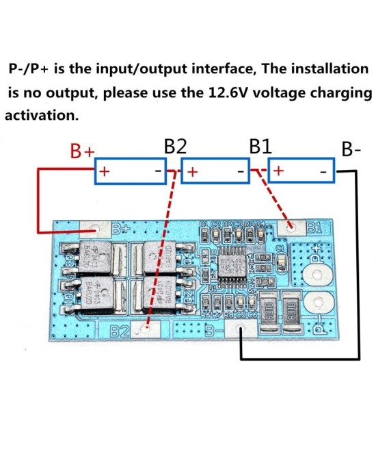Cargador de bateria de litio 3S