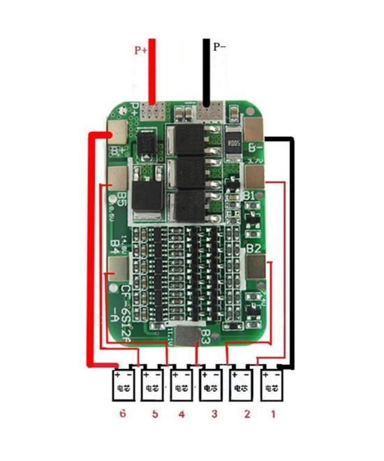 Cargador de bateria de litio 3S