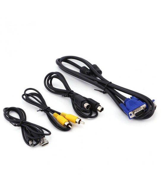 Convertidor de RCA, S-Video a VGA