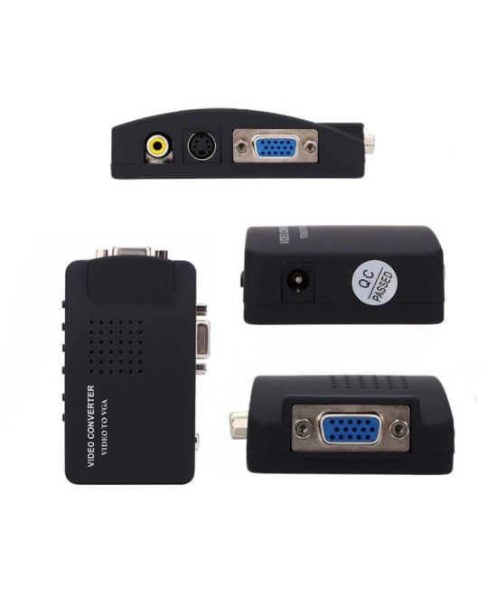 Convertidor de RCA, S-Video a VGA