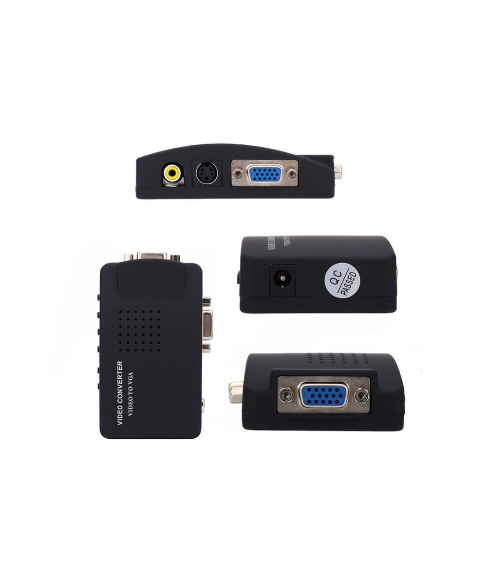 Convertidor de RCA, S-Video a VGA