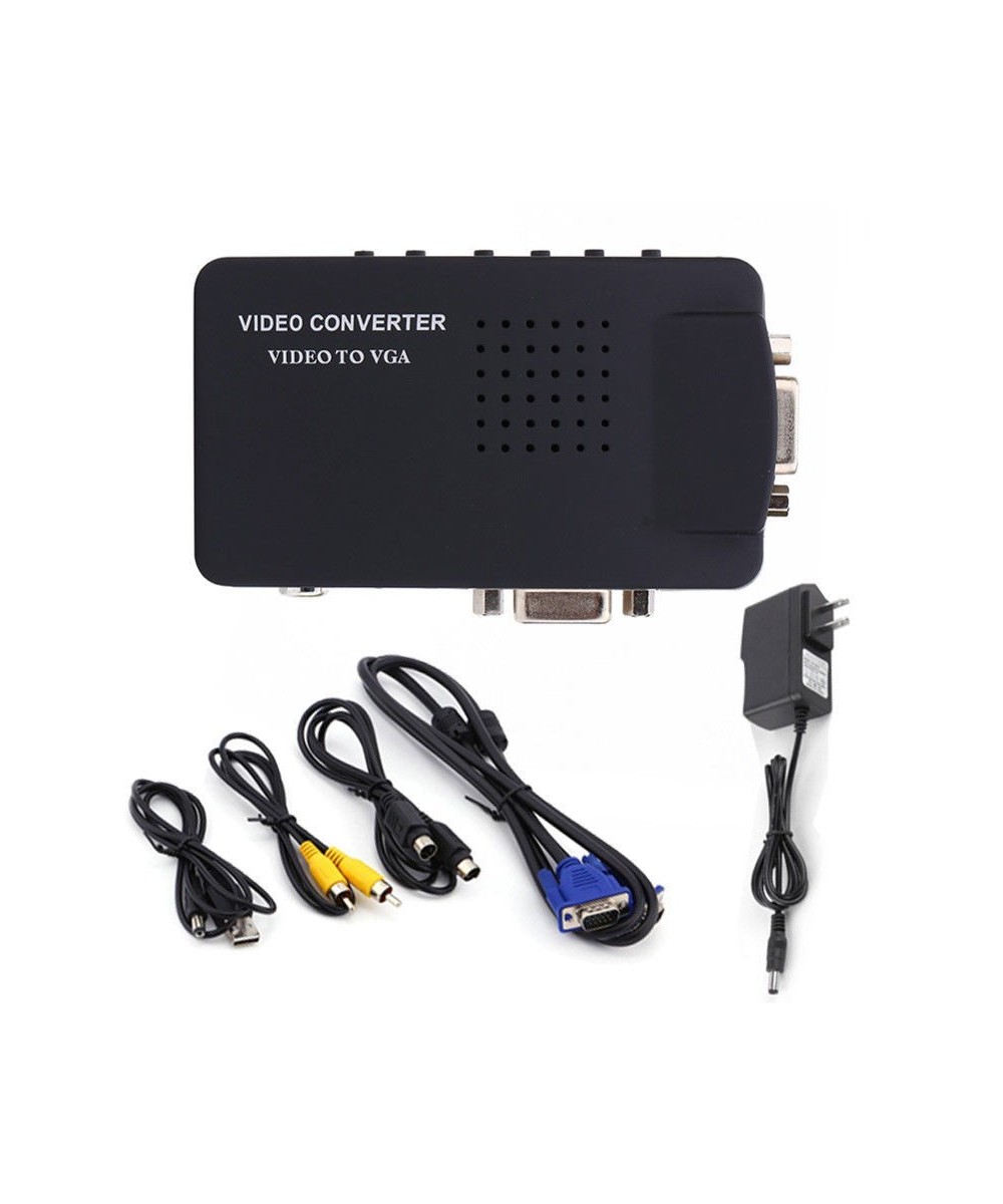 Convertidor de RCA, S-Video a VGA