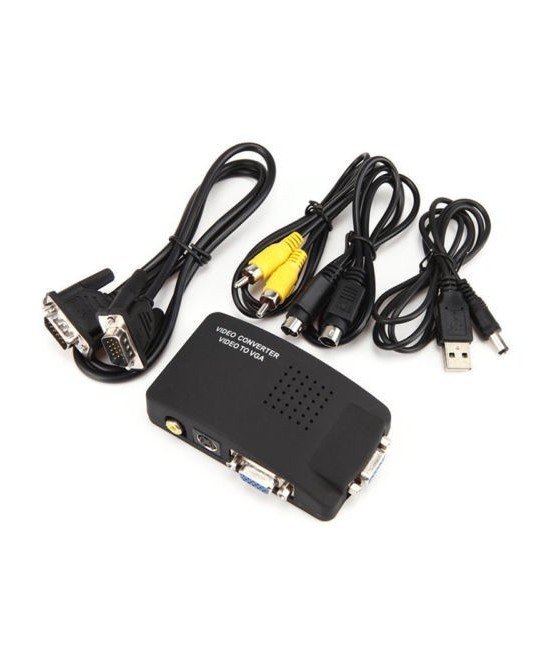 Convertidor de RCA, S-Video a VGA