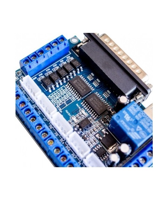 Interface CNC 5 ejes paralelo