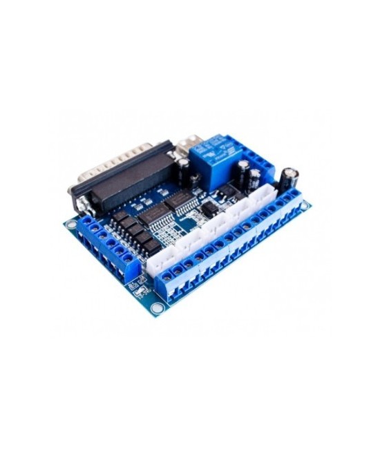 Interface CNC 5 ejes paralelo