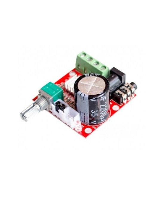 Mini amplificador de audio  Hi-Fi PAM8610 2X10W clase D