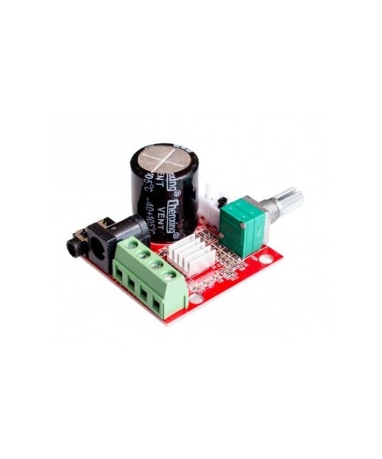 Mini amplificador de audio  Hi-Fi PAM8610 2X10W clase D