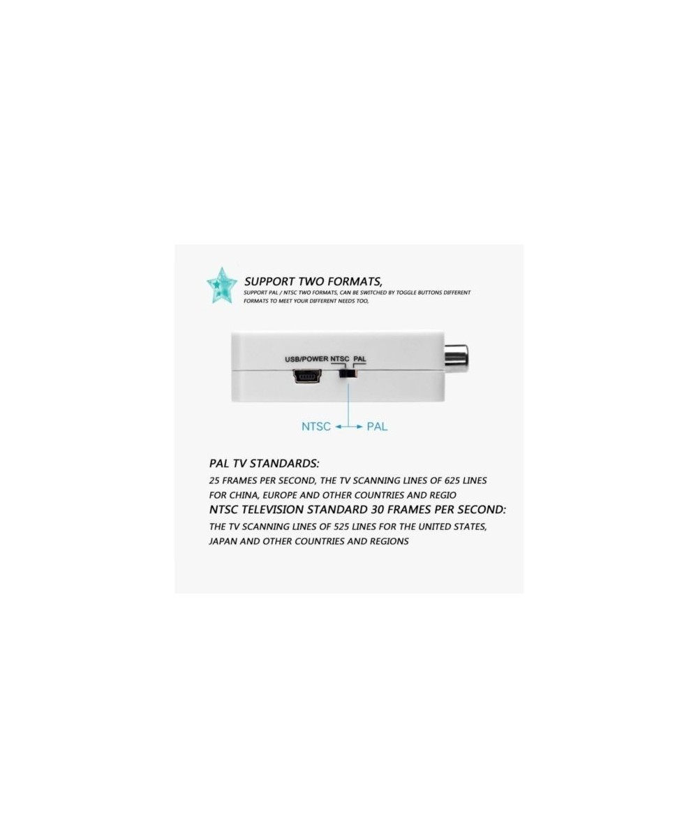 Adaptador HDMI a RCA