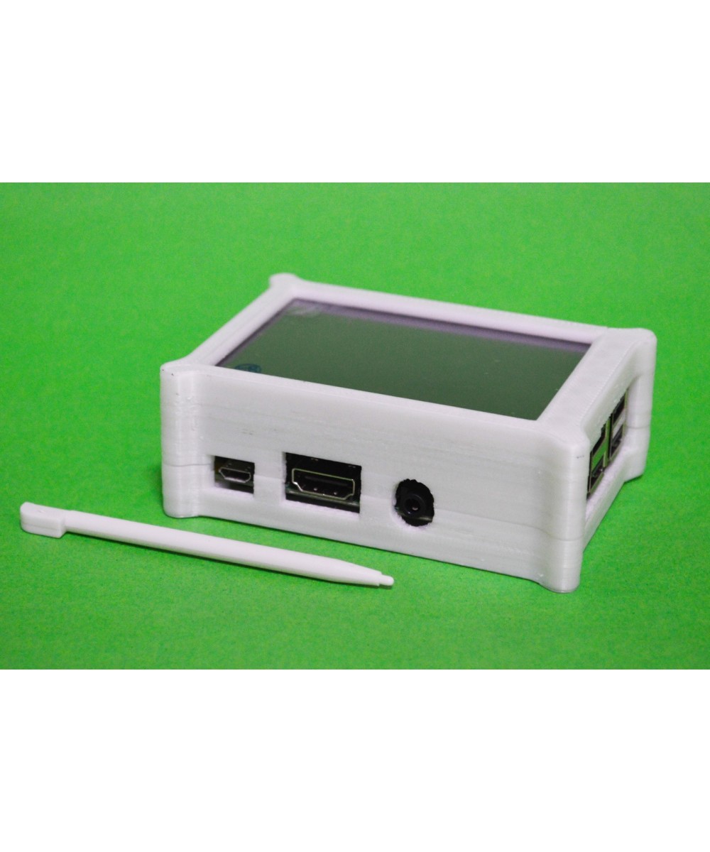 Case para raspberri pi + Display de 3.5 pulgadas