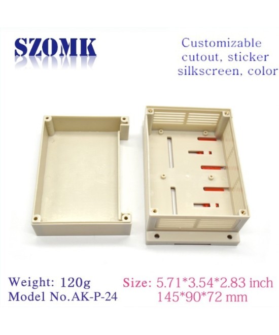 Caja plastica 140*100*28mm