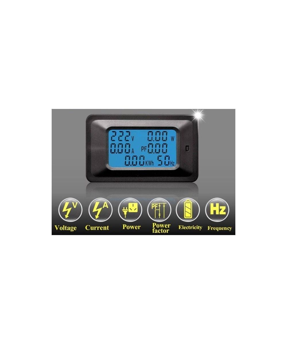 Monitor de energia AC 110V/220V monofasico