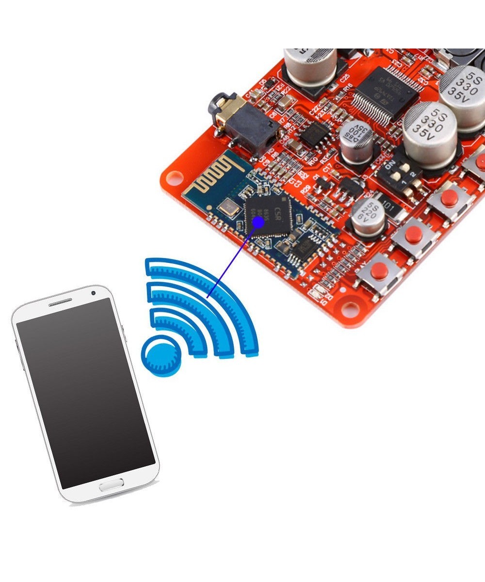 tarjeta Bluetooth con amplificador