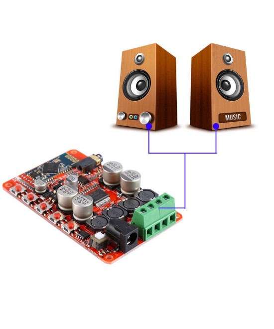 tarjeta Bluetooth con amplificador