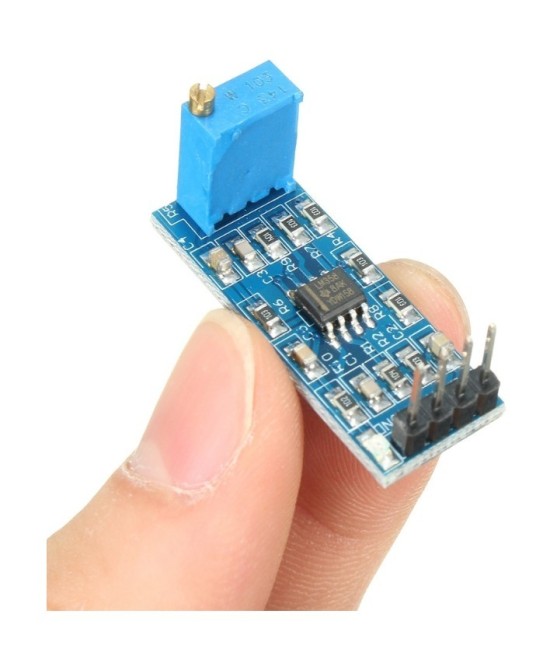 Amplificador LM358 100 veces