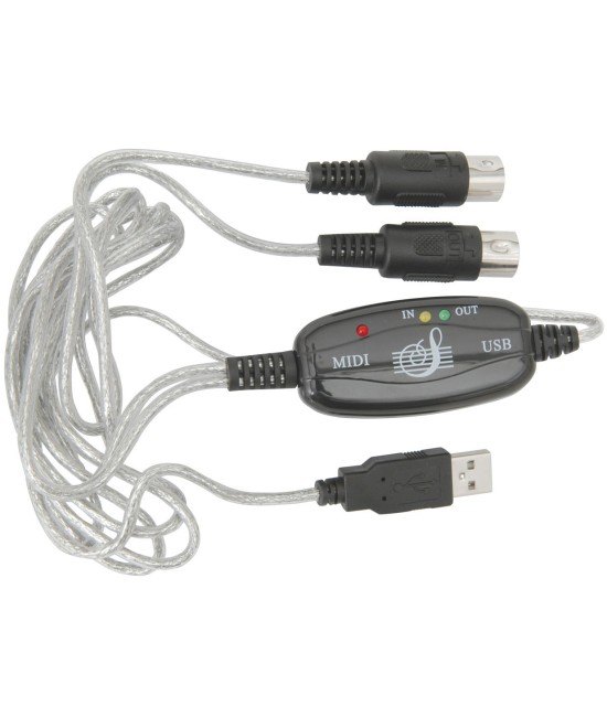 adaptador  Midi a USB