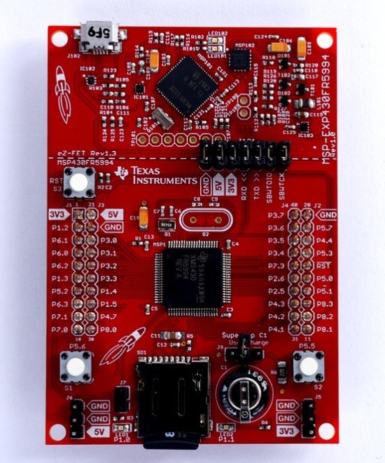 Microcontrolador Texas launchpad  MSP-EXP430FR5994