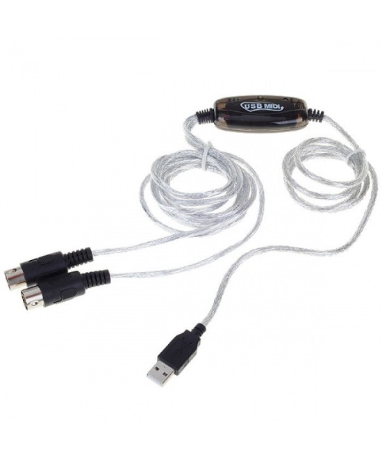 adaptador  Midi a USB