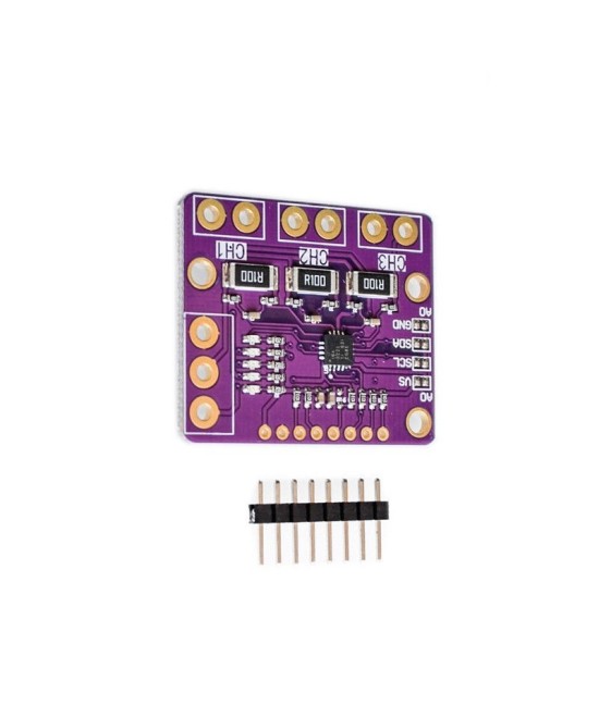 Sensor de voltaje y corriente INA3221