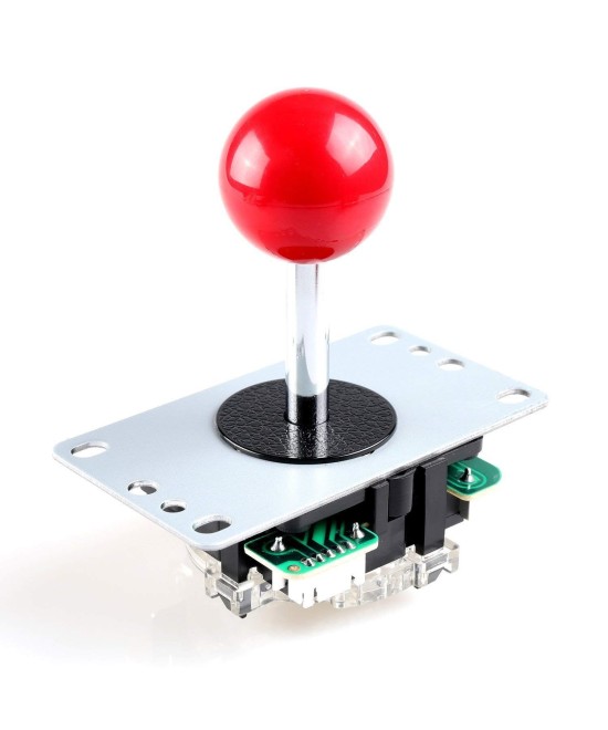 Control arcade DIY botones rojos