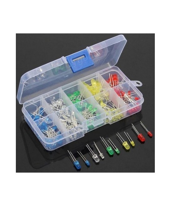Caja de 300 piezas de LEDS 3 y 5mm