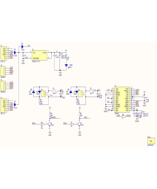 Controlador dual de motor