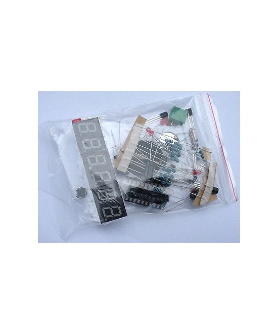 Reloj de 6 digitos DIY AT89C2051